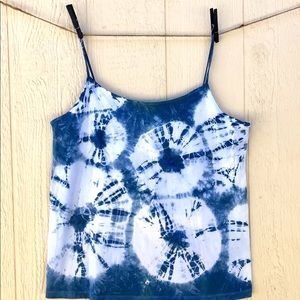 Indigo dyed festival tee shirt